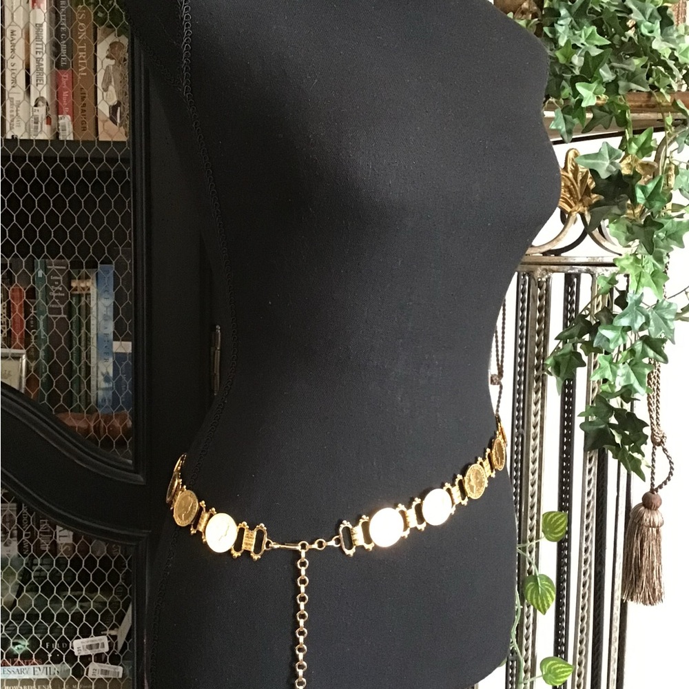 Gold Chain Belt - Picture 1 of 9